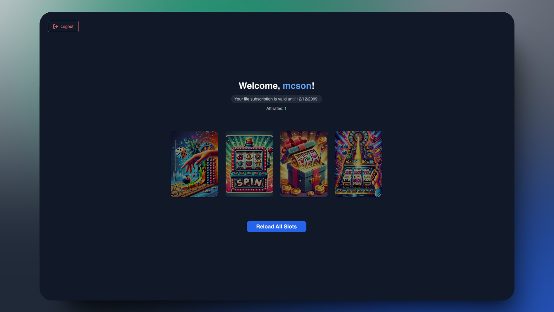 Account Dashboard